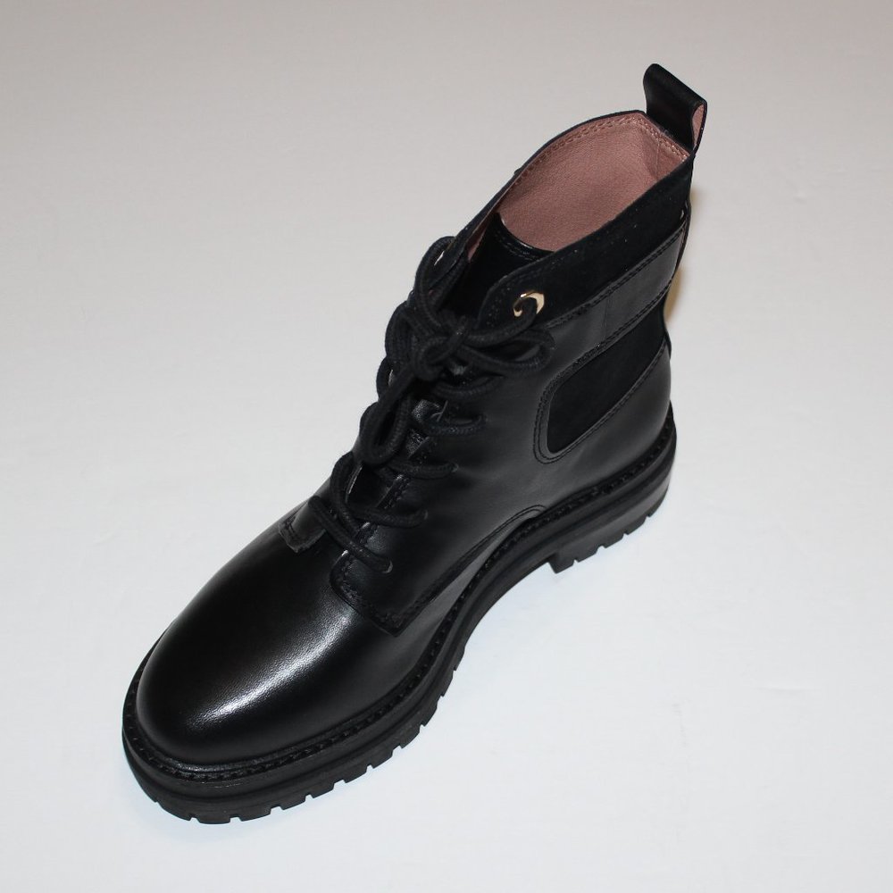 LOUISE ET CIE SALIHA BLACK LACE UP BOOT